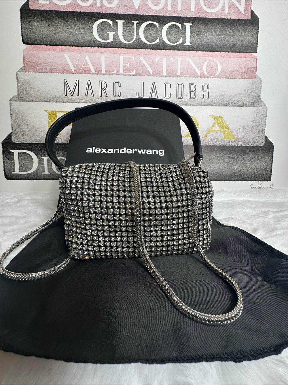 Alexander Wang Heiress
Crystal Silver Mini Bag, NWT - Picture 4 of 17
